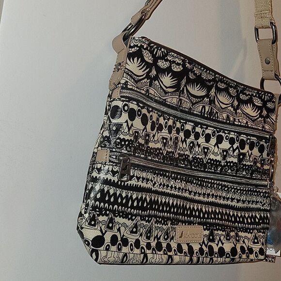 NWT Sakroots Basic Crossbody Handbag Artist Circle - Picture 9 of 10
